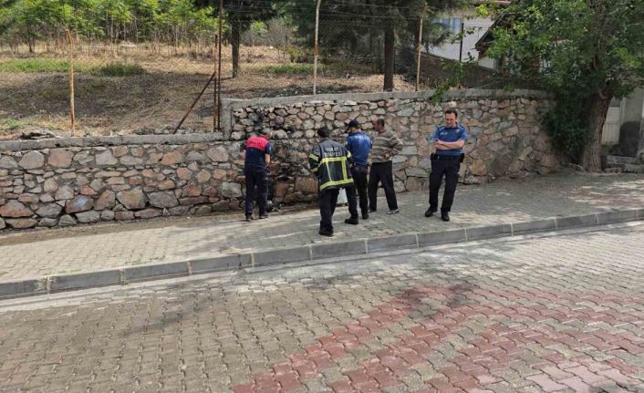 Tokat’ta çay içmek için yaktığı mutfak tüpü alev aldı