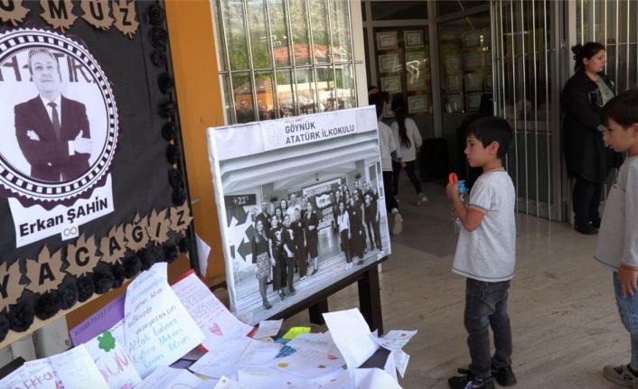 Trafik kazasında hayatını kaybeden okul müdürü gözyaşları arasında anıldı