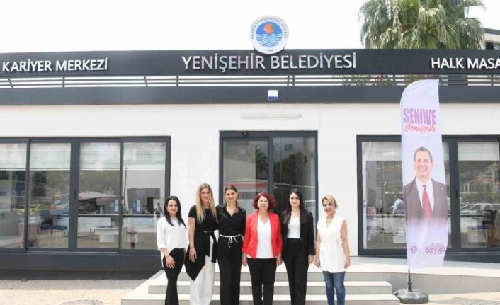 Yenişehir Belediyesi kentin en yoğun bölgesinde ek hizmet noktası kurdu