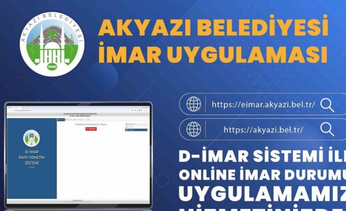 Akyazı Belediyesi’nde dijital imar dönemi başladı