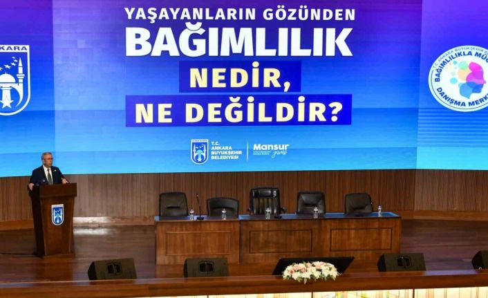 Ankara Büyükşehir Belediyesinden "Bağımlılık Nedir, Ne Değildir?" paneli