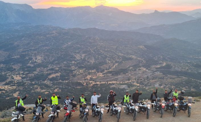 Beyşehir’de geleneksel Köprülü Kanyon Motosiklet Gezisi