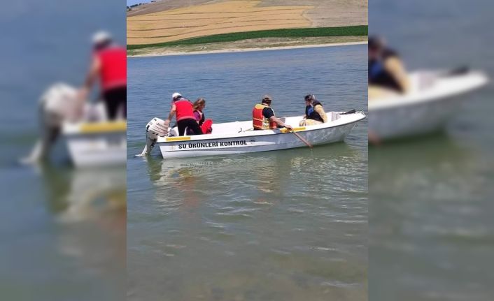 Bozkır Göleti’nde kaçak ağ operasyonu: 3 yasadışı ağ toplandı