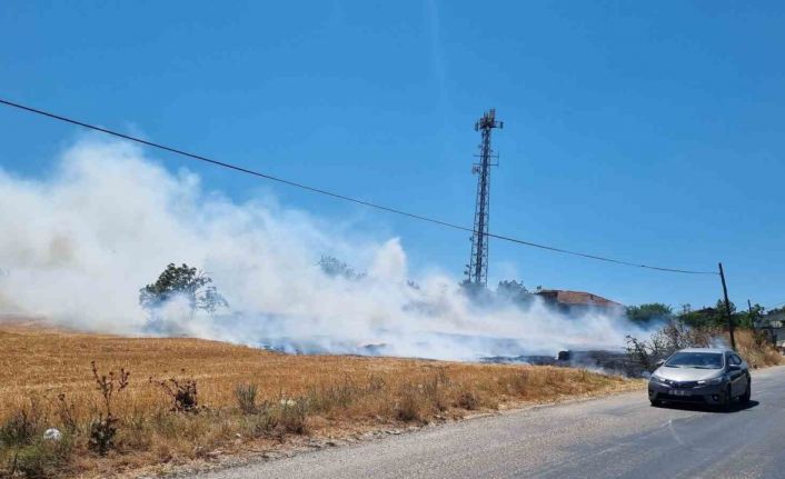 Bursa’da örtü yangını