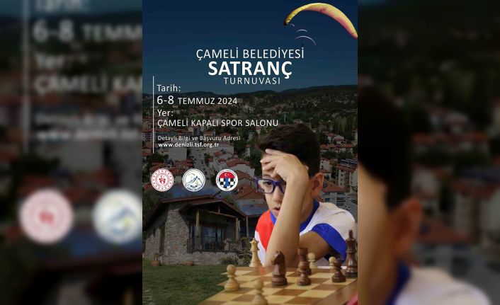 Çameli Belediyesi Satranç Turnuvası başlıyor