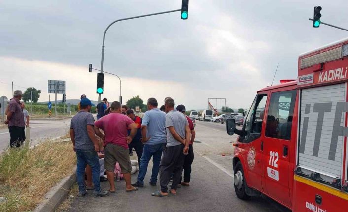 Kozan’da trafik kazası: 3 yaralı