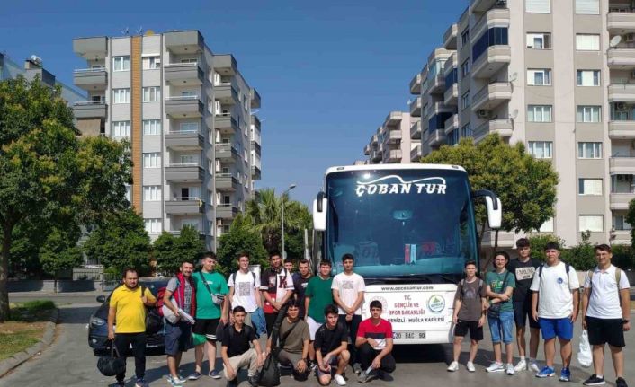 Muğlalı gençler yaz döneminde Trabzon’da gençlik kamplarında