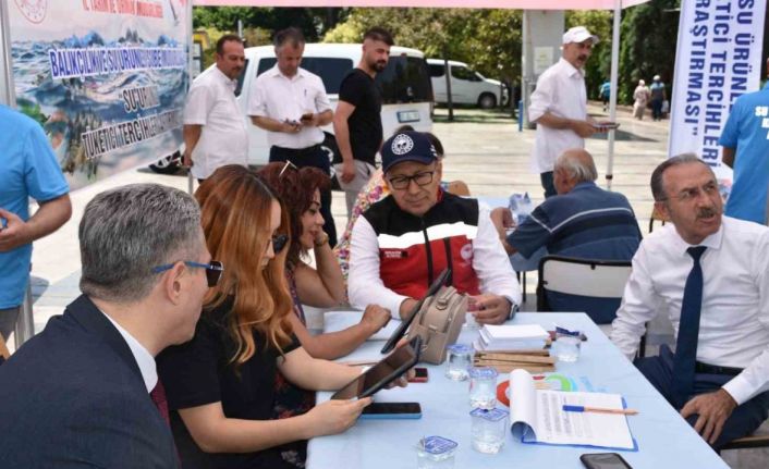 Pilot il Aydın’da su ürünleri tüketici alışkanlıkları anketi uygulanıyor