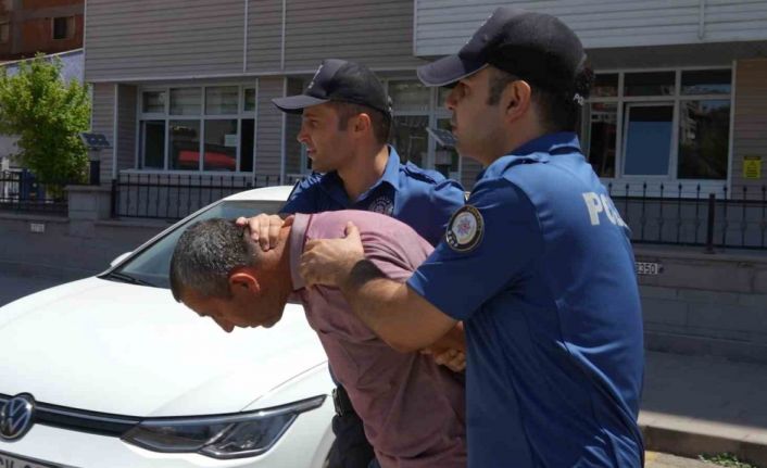 Polise şiddet uygulayan şahıs tutuklandı