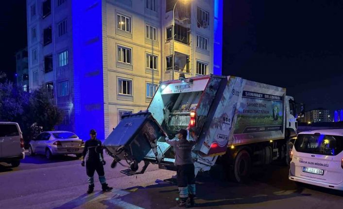 Şahinbey’de temizlik işleri ekipleri, bayram boyunca görev başındaydı