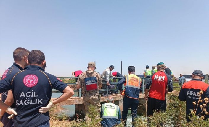 Şanlıurfa’da sulama kanalında erkek cesedi bulundu