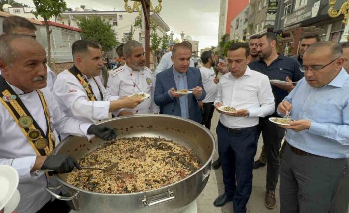 Silopi’de patenti alınan ’Cudi Pilav’ının festivali yapıldı