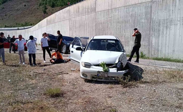 Tokat’ta trafik kazası: 3 yaralı