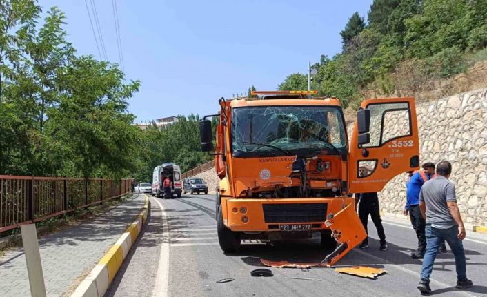 Tunceli’de trafik kazası: 1 yaralı