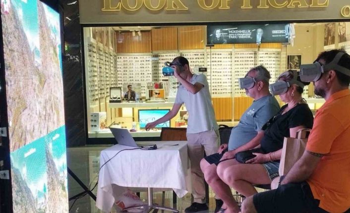 VR etkinliğiyle Mersin’i yeniden keşfettiler