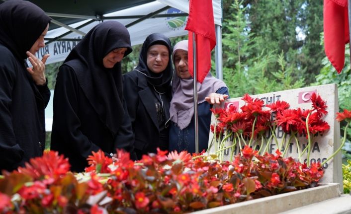 15 Temmuz şehidi, 8’inci yıl dönümünde mezarı başında anıldı