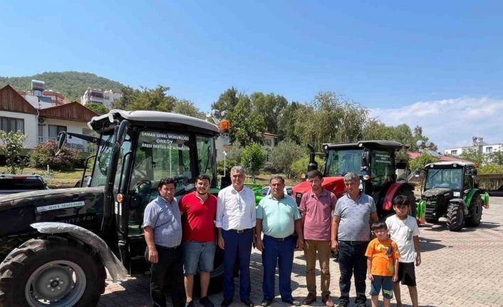 Anamur’da üreticilere destek