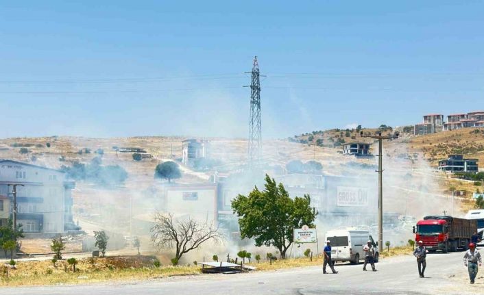 Balıkesir’de korkutan yangın