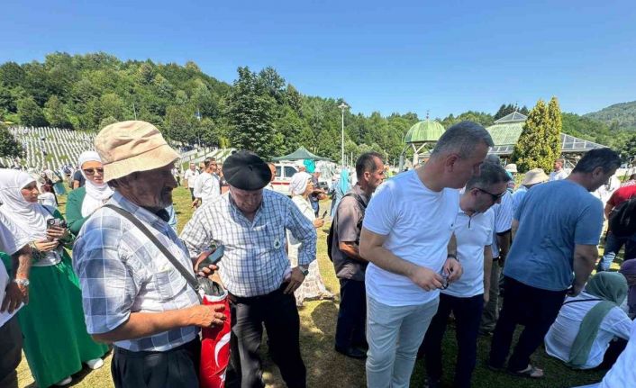 Başkan Çelik, Srebrenitsa’daki anma törenine katıldı