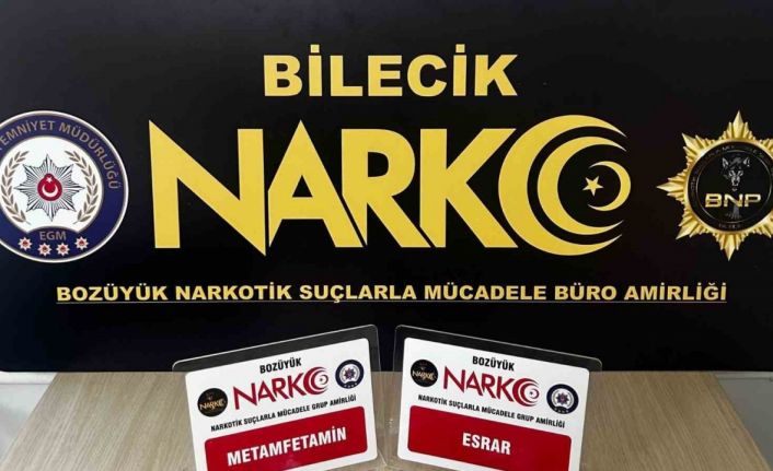 Bilecik’te düzenlenen uyuşturucu operasyonunda  1 şüpheli yakalandı