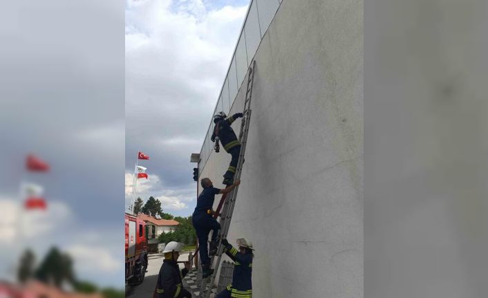 Bolu İtfaiyesi afetlere karşı eğitimlere devam ediyor