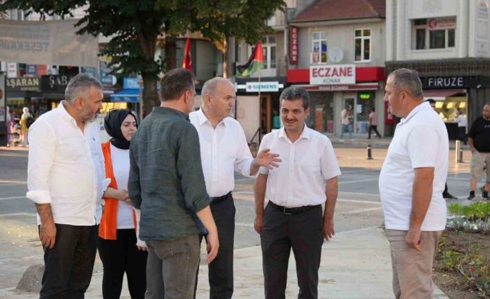 Cedidiye meydanı şeklini almaya başladı