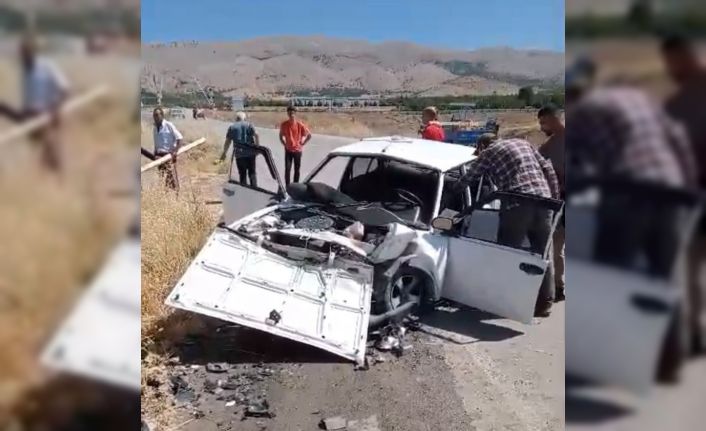 Elazığ’da trafik kazasında bir kişi hayatını kaybetti