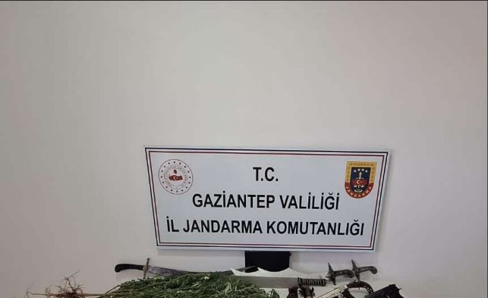 Gaziantep’te silah kaçakçılığı ve uyuşturucu operasyonu: 6 gözaltı