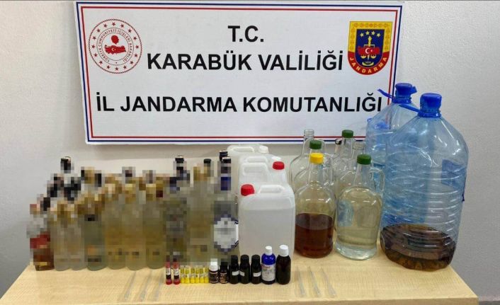 Karabük’te alkol operasyonu