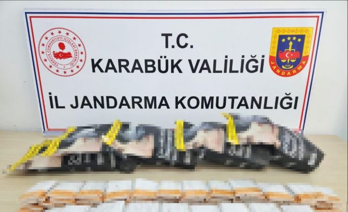 Karabük’te bin 700 makaron ve 3.5 kilo tütün ele geçirildi