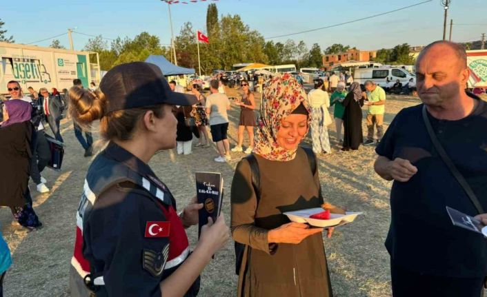 Karpuz Şenliğinde KADES uygulaması tanıtıldı