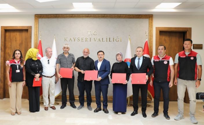 Kayseri Valiliği’nde Aspir Yağı Protokolü imzalandı