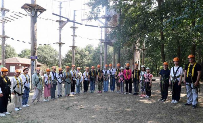 Sakarya Büyükşehir Macera Park’ta öğrencilere unutulmaz bir deneyim sunuyor