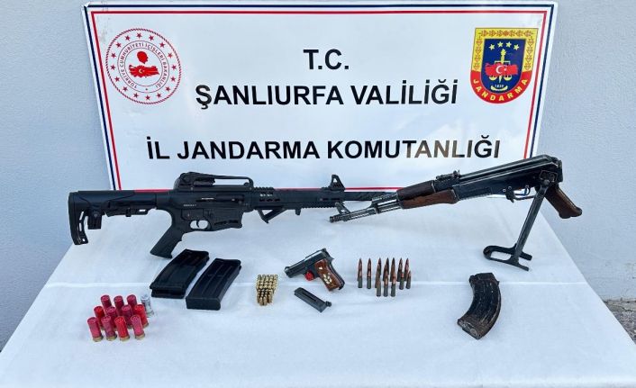 Şanlıurfa’da ruhsatsız silah operasyonu: 1 gözaltı