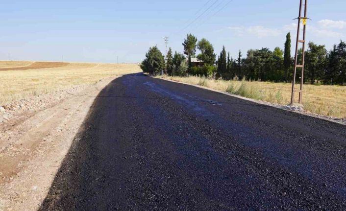 Şikayetlere neden olan yol asfaltlandı