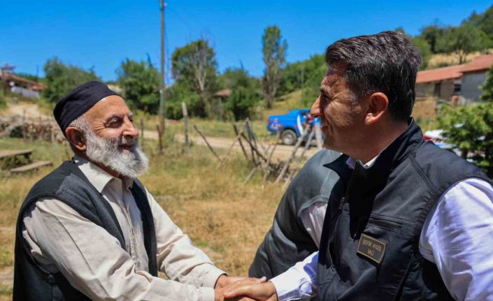 Vali Aygöl’den köy halkına müjdeli haber