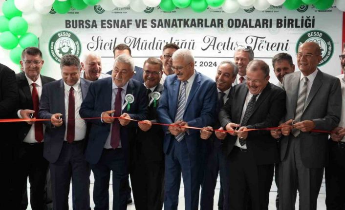 Yenilenen BESOB Sicil Müdürlüğü hizmete açıldı