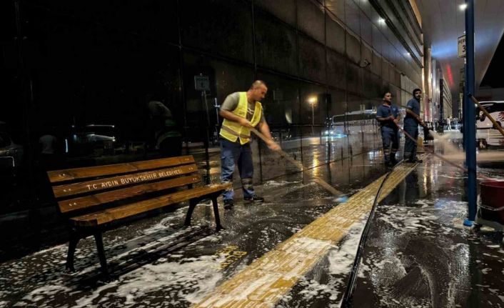 Aydın otogarı ‘pırıl pırıl’ oldu