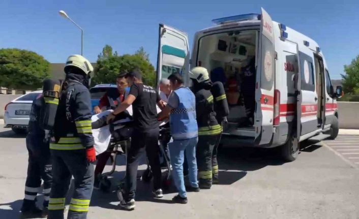 Beyşehir Devlet Hastanesinde yangın tatbikatı