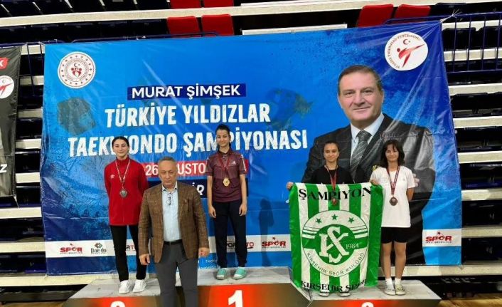 Bilecikli taekwondo sporcusundan Türkiye 3’üncülüğü