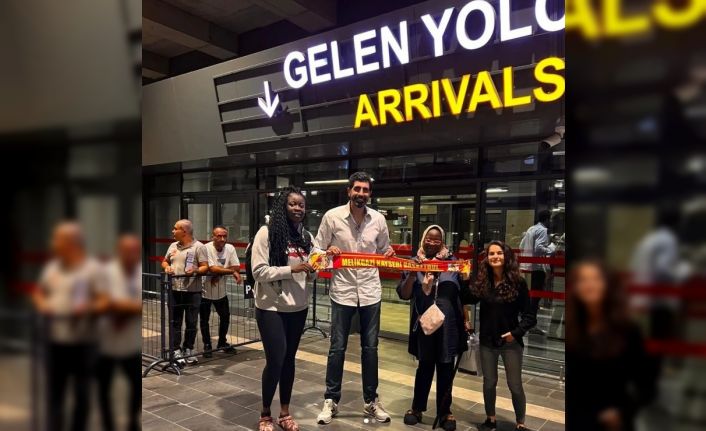 Christelle Diallo, Kayseri’ye geldi