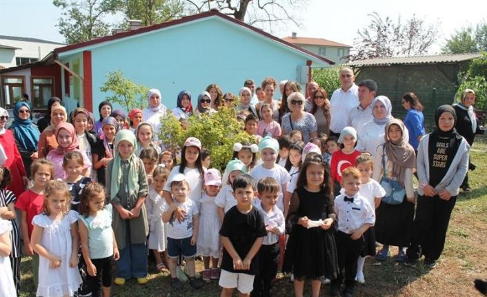 Çocuklara organik ve iyi tarım uygulamaları öğretildi