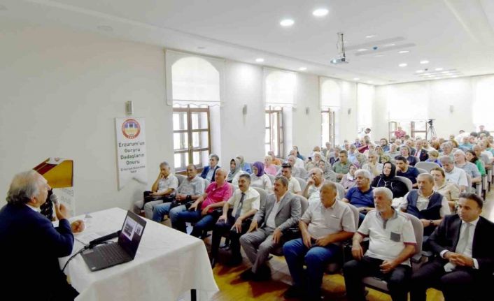 ER-VAK Başkanı Güzel’den ’Mustafa Kemal’in Erzurum Günleri’ konferansı