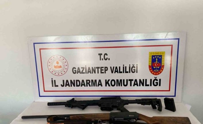 Gaziantep’te 14 adet silah ele geçirildi