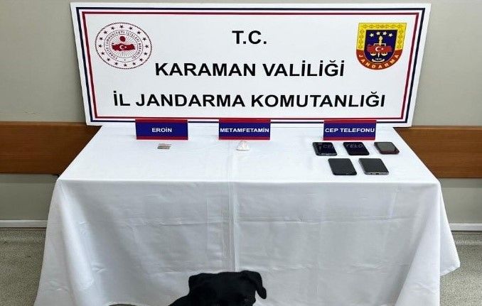 Karaman’da uyuşturucu operasyonu: 5 gözaltı