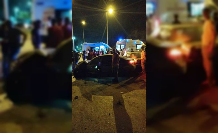 Zonguldak Ereğli’de trafik kazası: 2 yaralı