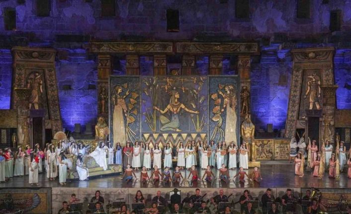 31. Uluslararası Aspendos Opera ve Bale Festivali ‘AİDA’ ile başladı