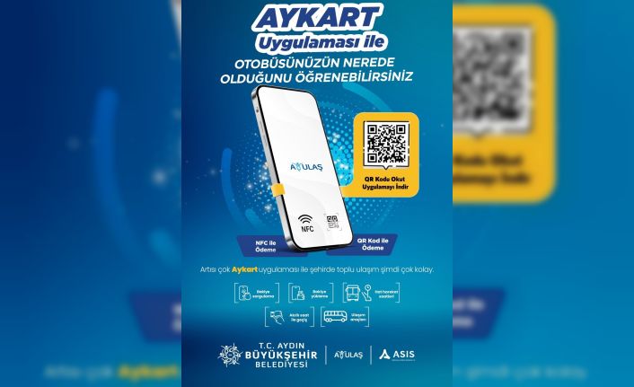 AYKART uygulaması ile toplu ulaşımda yeni dönem