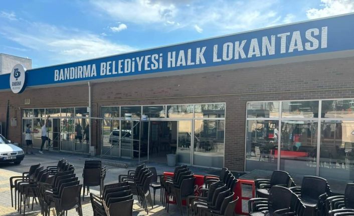 Bandırma Belediyesi Halk Lokantasını Açıyor