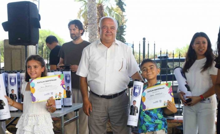 Bodrum Belediyesi Yaz Okulu sertifika töreni yapıldı